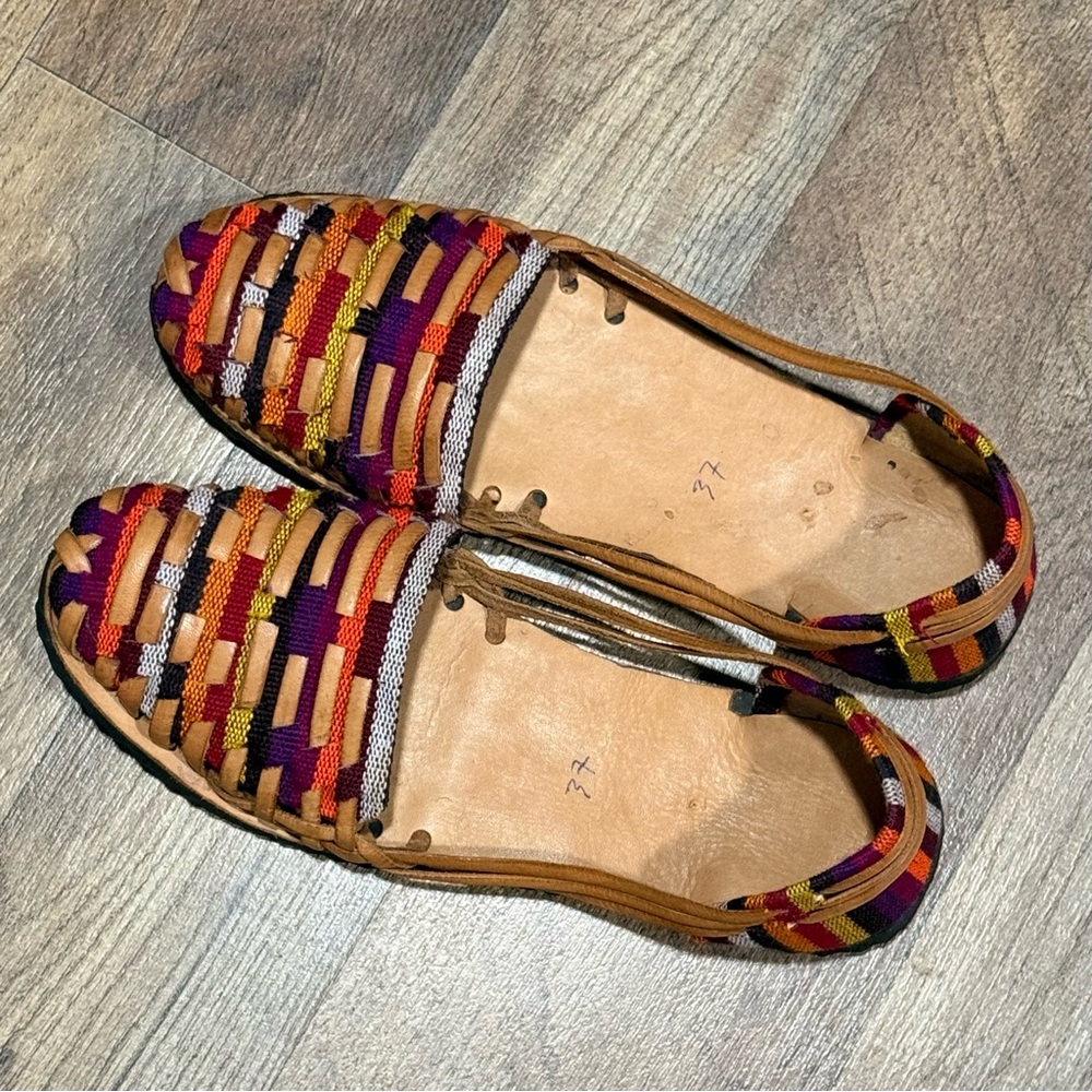 Colorful Mexican Sandals